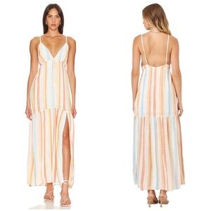 LSpace Victoria Dress in Sunset Skies Stripe Size M